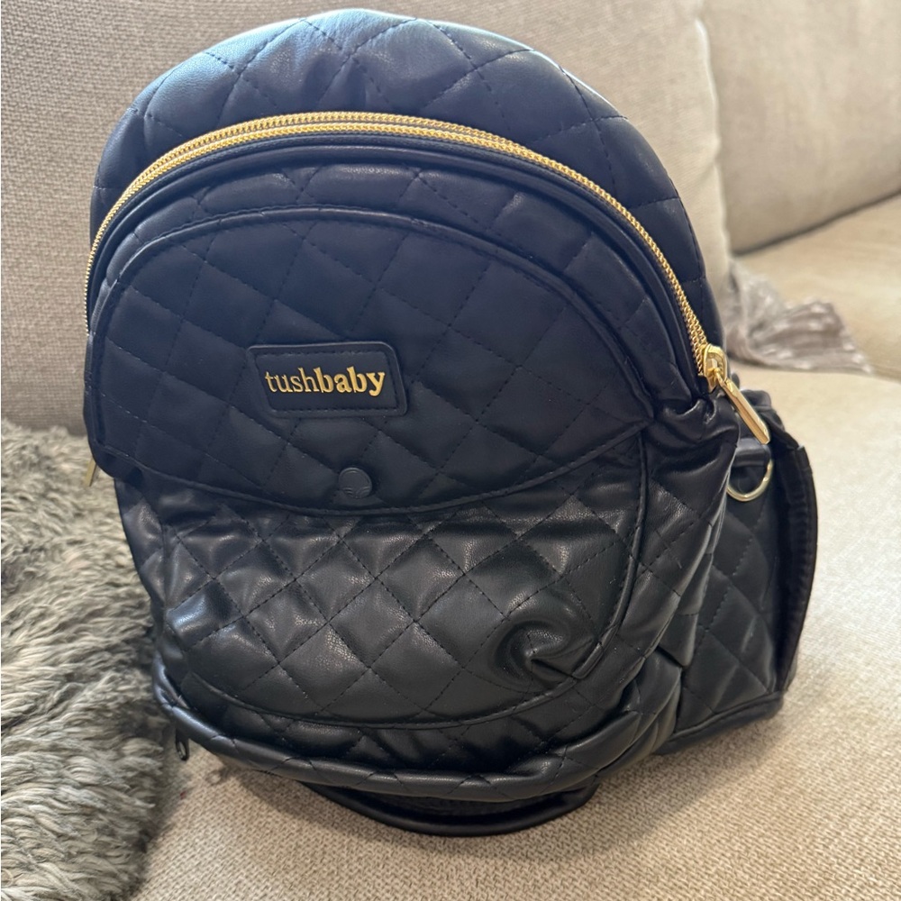 Black Quilted Women's Bag
